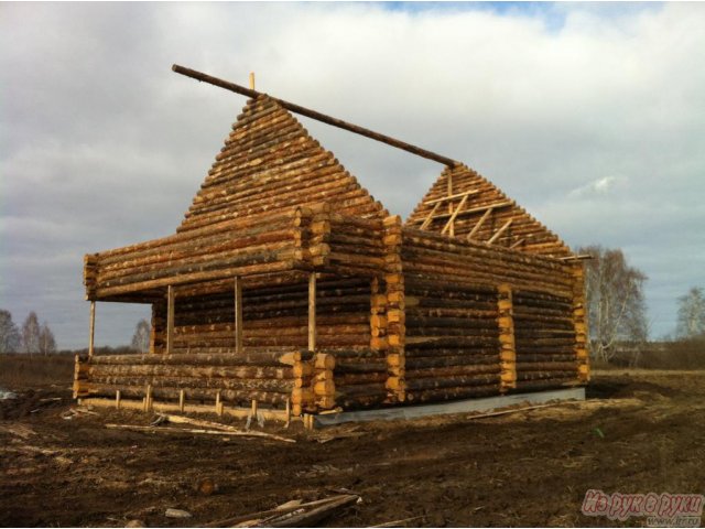 Срубы под дом и баню в городе Сургут, фото 1, Срубы, бани дома