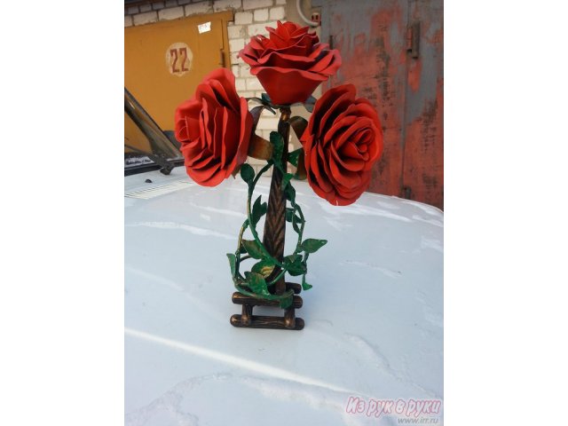 Цветы розы кованые на заказ в городе Нижний Новгород, фото 1, Другое