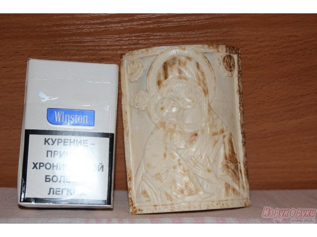 Икона божьей матери из бивня мамонта в городе Екатеринбург, фото 1, стоимость: 60 000 руб.