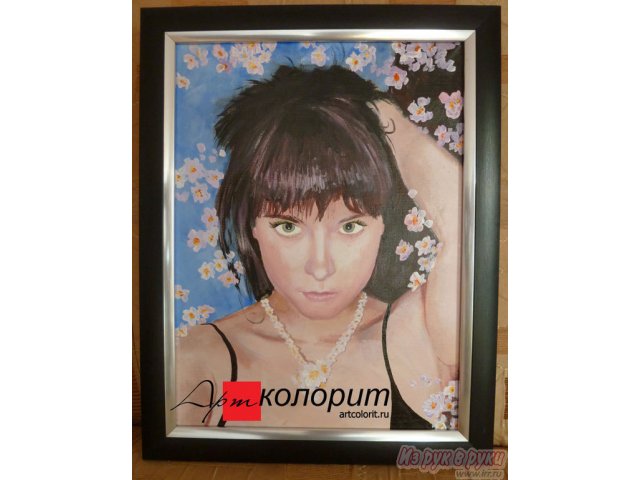 Портрет по фото маслом в Уфе в городе Уфа, фото 1, Антиквариат и коллекции