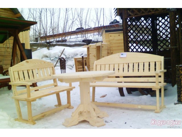 Столы деревянные для дачи и дома в городе Барнаул, фото 4, стоимость: 2 200 руб.