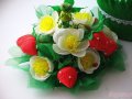 Сладкие букеты для любого праздника на заказ от 300р в городе Саратов, фото 9, Букеты, декоративные цветы и вкусные подарки