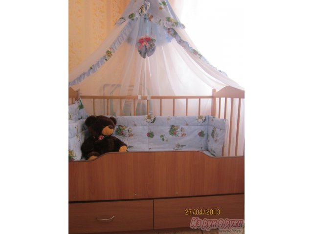 продам детскую кровать в городе Омск, фото 1, Кроватки