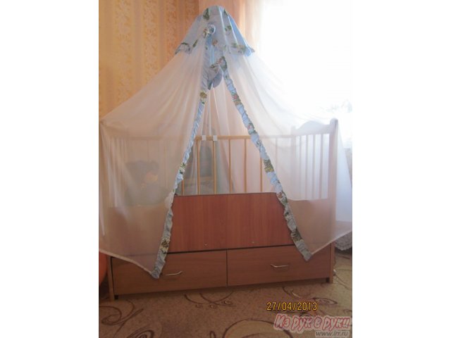 продам детскую кровать в городе Омск, фото 2, Омская область