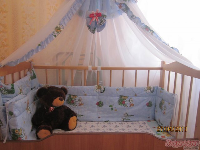 продам детскую кровать в городе Омск, фото 4, Кроватки