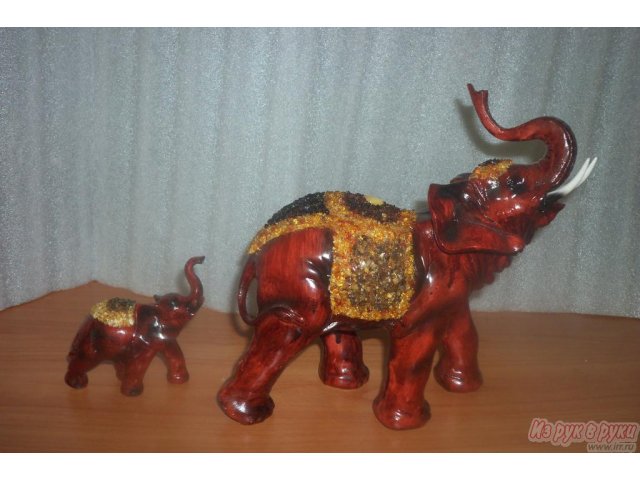 Сувенир настольный  Слон в янтаре в городе Киров, фото 1, стоимость: 3 000 руб.
