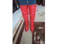 красные шикарные ботфорты!!! в городе Оренбург, фото 5, стоимость: 1 000 руб.