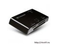 Контроллер Card Reader/Writer Transcend TS-RDP8K SDHC-support Black USB 2.0 ext в городе Тула, фото 1, Тульская область