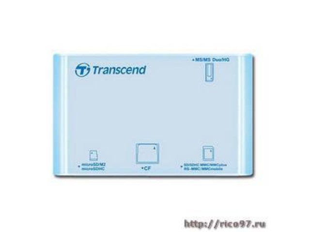 Устройство чтения карт Transcend All in1 Multi Устройство чтения карт (TS-RDP8A) в городе Тула, фото 1, стоимость: 360 руб.