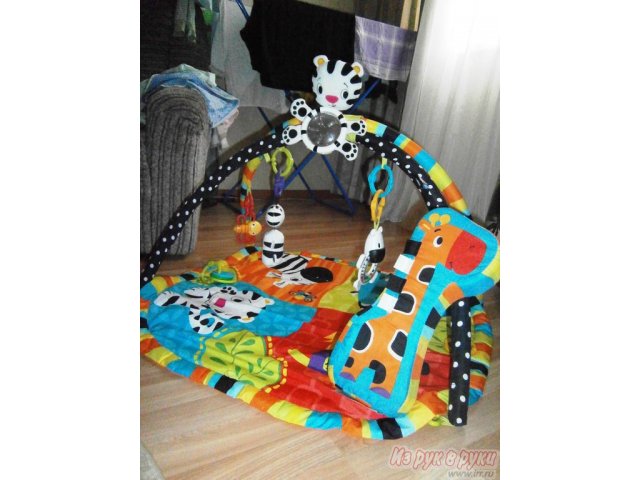 Развивающий коврик Bright Starts Африка в городе Магнитогорск, фото 5, Детские игрушки