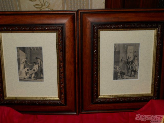 Две гравюры хiх век в городе Санкт-Петербург, фото 8, стоимость: 6 500 руб.