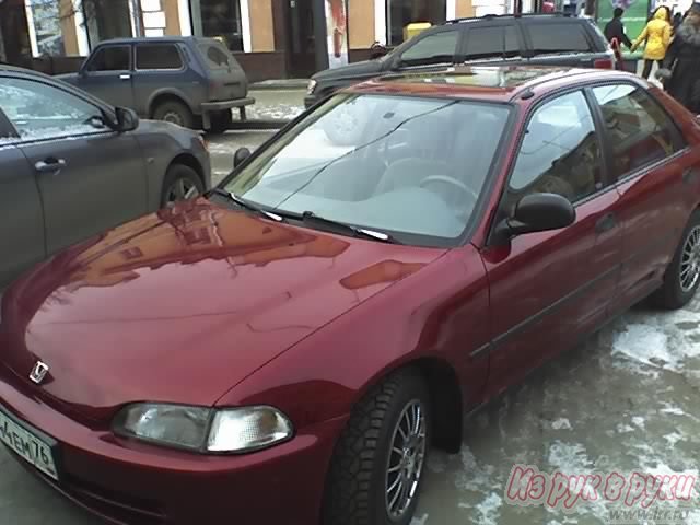 Honda Civic,  седан,  1992 г. в.,  пробег:  220000 км.,  механическая,  1.5 л в городе Ярославль, фото 4, стоимость: 120 000 руб.