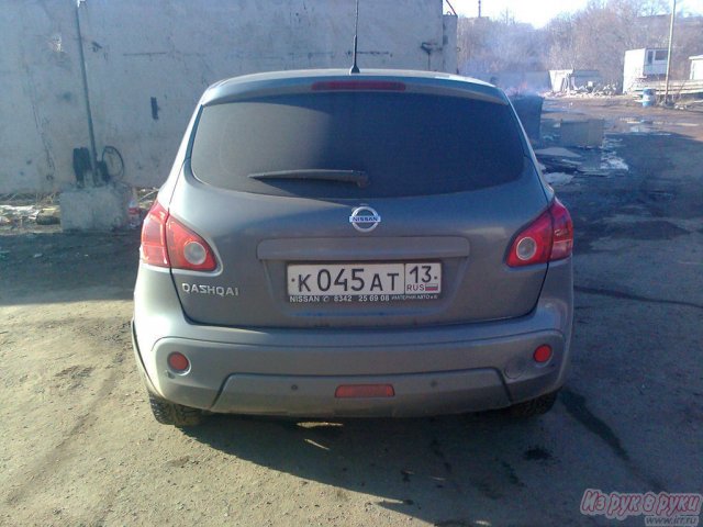 Nissan Qashqai,  внедорожник,  2009 г. в.,  пробег:  77850 км.,  механическая,  2 л в городе Саранск, фото 1, Мордовия