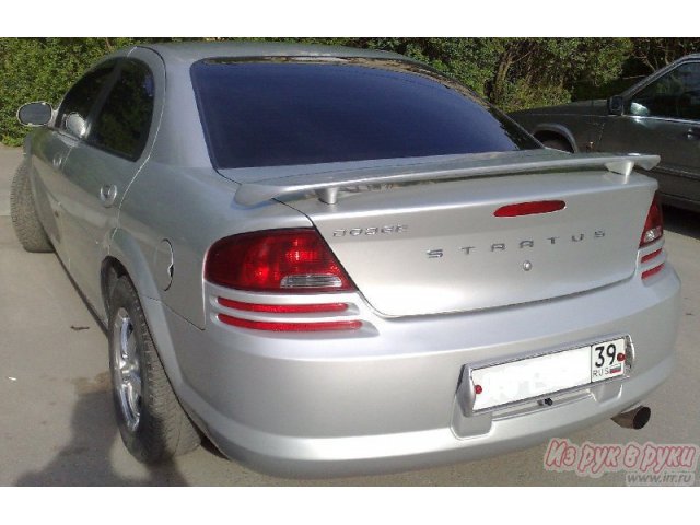 Dodge Stratus,  седан,  2004 г. в.,  пробег:  81000 км.,  автоматическая,  2.4 л в городе Калининград, фото 1, Dodge