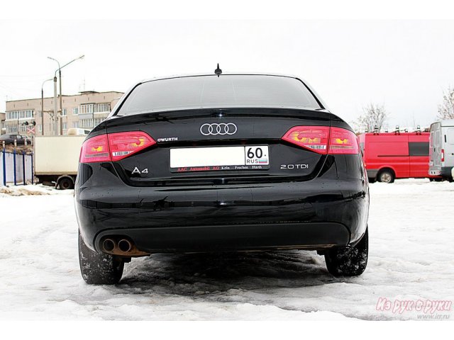 Audi A4,  седан,  2009 г. в.,  пробег:  85000 км.,  механическая,  2 л в городе Великие Луки, фото 2, Псковская область