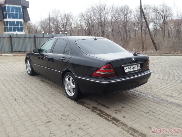 Mercedes 320,  седан,  2000 г. в.,  пробег:  180000 км.,  автоматическая,  3.2 л в городе Оренбург, фото 4, Оренбургская область