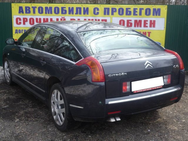 Продаётся Citroen C6 2007 г. в.,  2946 см3,  пробег:  86000 км.,  цвет:  черный металлик в городе Москва, фото 4, стоимость: 630 000 руб.