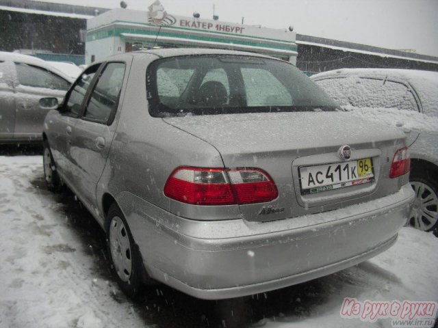 Fiat Albea,  седан,  2008 г. в.,  пробег:  43000 км.,  механическая в городе Екатеринбург, фото 3, Fiat
