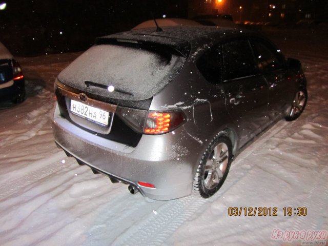 Subaru Impreza,  хэтчбек,  2008 г. в.,  пробег:  82465 км.,  механическая,  1.5 л в городе Верхняя Салда, фото 1, Свердловская область