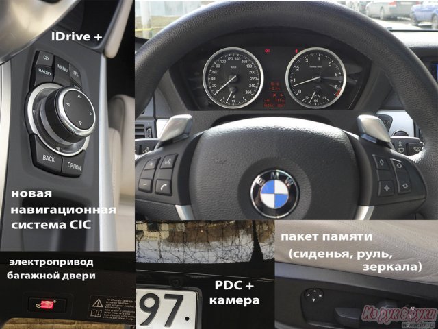 BMW X6,  внедорожник,  2010 г. в.,  пробег:  64000 км.,  автоматическая,  3 л в городе Волгоград, фото 6, Волгоградская область