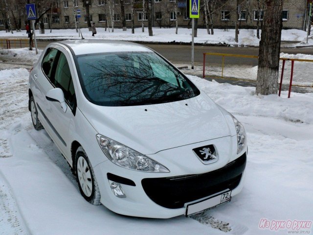 Peugeot 308,  хэтчбек,  2010 г. в.,  пробег:  30000 км.,  автоматическая,  1.6 л в городе Тюмень, фото 1, Тюменская область
