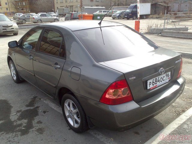 Toyota Corolla,  седан,  2004 г. в.,  пробег:  150000 км.,  механическая,  1.6 л в городе Екатеринбург, фото 3, стоимость: 370 000 руб.
