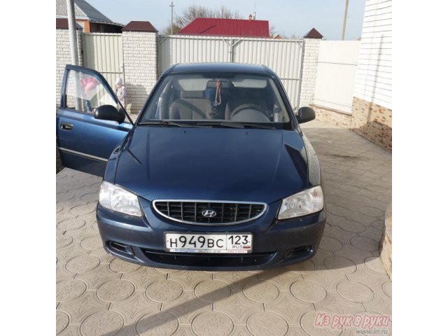 Hyundai Accent,  седан,  2006 г. в.,  пробег:  126000 км.,  механическая,  1.5 л в городе Краснодар, фото 4, стоимость: 250 000 руб.