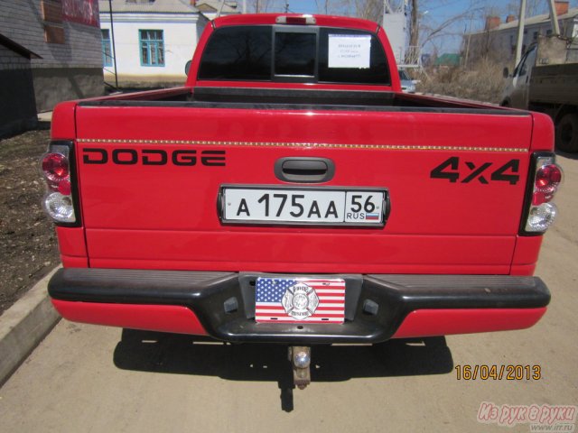 Dodge Dakota,  пикап,  1998 г. в.,  пробег:  44000 км.,  автоматическая,  5 л в городе Оренбург, фото 3, Оренбургская область