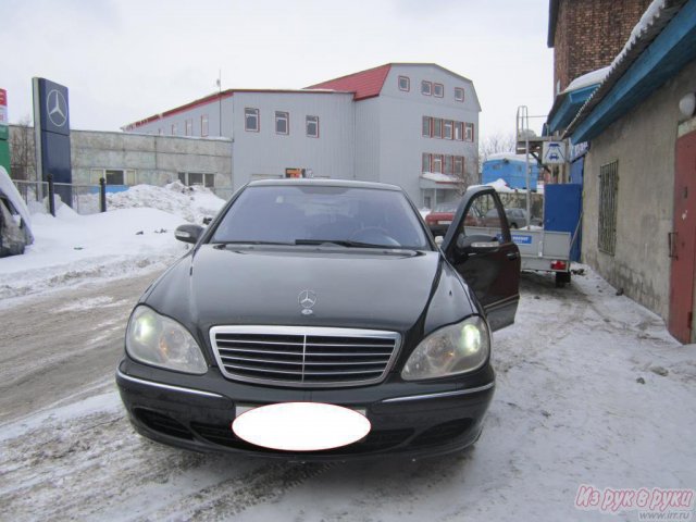 Mercedes S 500,  седан,  2004 г. в.,  пробег:  165000 км.,  автоматическая,  5.0 л в городе Мурманск, фото 6, стоимость: 750 000 руб.