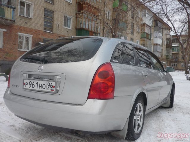 Nissan Primera,  универсал,  2002 г. в.,  пробег:  155000 км.,  вариатор,  2 л в городе Екатеринбург, фото 8, Свердловская область
