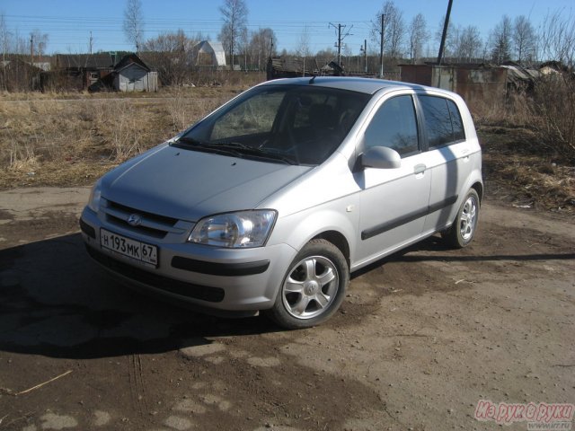 Hyundai Getz,  хэтчбек,  2005 г. в.,  пробег:  103000 км.,  механическая,  1.3 л в городе Смоленск, фото 2, Смоленская область