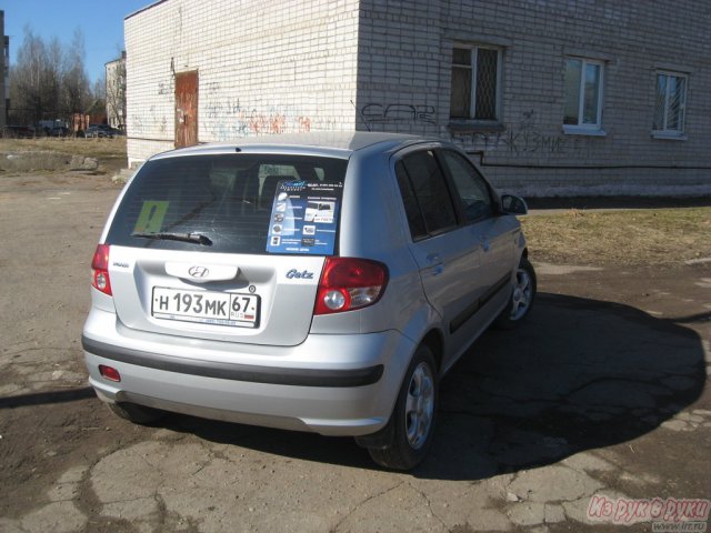 Hyundai Getz,  хэтчбек,  2005 г. в.,  пробег:  103000 км.,  механическая,  1.3 л в городе Смоленск, фото 5, Смоленская область