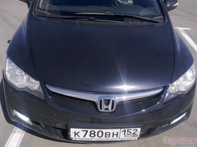 Honda Civic4D,  седан,  2008 г. в.,  пробег:  74000 км.,  автоматическая,  1.8 л в городе Нижний Новгород, фото 5, стоимость: 555 000 руб.