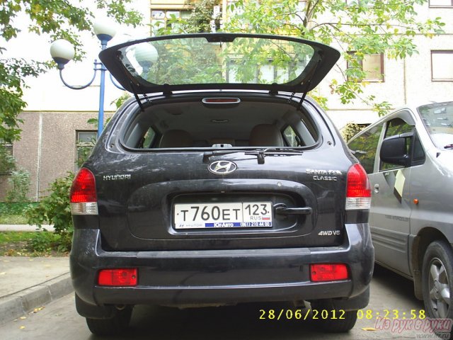 Hyundai Santa Fe,  внедорожник,  2008 г. в.,  пробег:  40000 км.,  механическая,  2.0 л в городе Краснодар, фото 2, Hyundai
