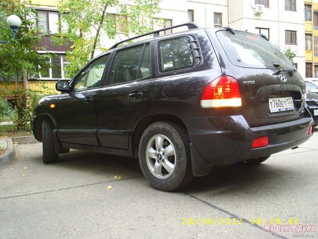 Hyundai Santa Fe,  внедорожник,  2008 г. в.,  пробег:  40000 км.,  механическая,  2.0 л в городе Краснодар, фото 4, стоимость: 529 999 руб.