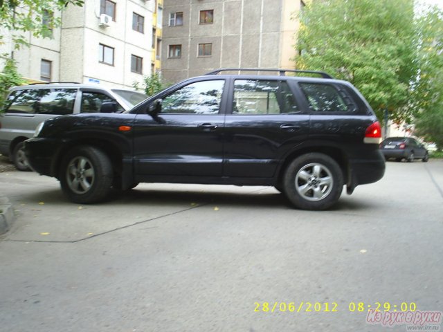Hyundai Santa Fe,  внедорожник,  2008 г. в.,  пробег:  40000 км.,  механическая,  2.0 л в городе Краснодар, фото 5, Hyundai