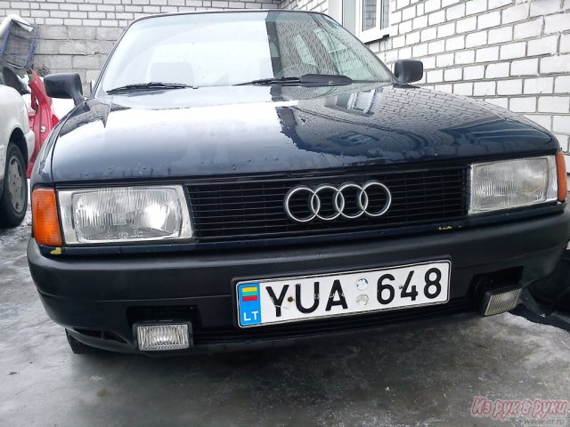 Audi 80,  седан,  1990 г. в.,  механическая,  1800 л в городе Брянск, фото 4, стоимость: 65 000 руб.