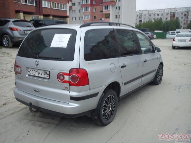 Volkswagen Sharan,  минивэн,  2004 г. в.,  пробег:  157000 км.,  механическая,  1.9 л в городе Сургут, фото 2, Ханты-Мансийский автономный округ