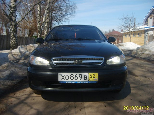 Chevrolet Lanos,  седан,  2008 г. в.,  пробег:  69000 км.,  механическая,  1.5 л в городе Нижний Новгород, фото 6, Chevrolet