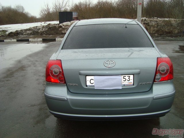 Toyota Avensis,  седан,  2008 г. в.,  пробег:  75500 км.,  механическая,  1.8 л в городе Великий Новгород, фото 6, Новгородская область