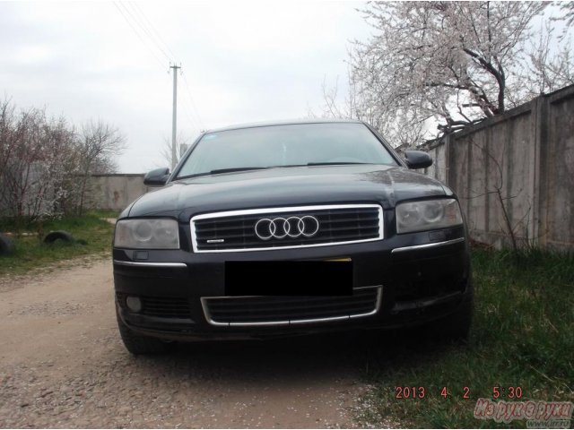 Audi A8,  седан,  2003 г. в.,  пробег:  265000 км.,  автоматическая,  4.2 л в городе Лабинск, фото 2, Краснодарский край
