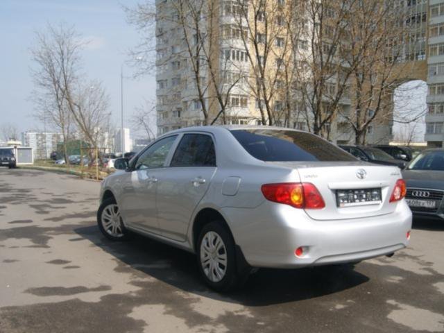 Toyota Corolla,  2009 г. в.,  автоматическая,  1598 куб.,  пробег:  68000 км. в городе Москва, фото 6, Московская область