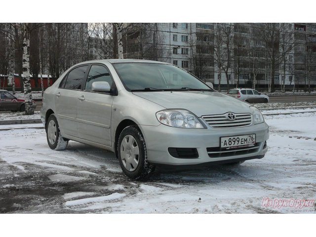 Toyota Corolla,  седан,  2006 г. в.,  пробег:  105000 км.,  механическая,  1.6 л в городе Рыбинск, фото 2, Toyota