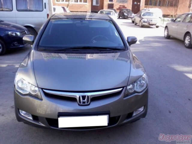 Honda Civic,  седан,  2008 г. в.,  пробег:  81500 км.,  автоматическая в городе Тюмень, фото 2, стоимость: 540 000 руб.
