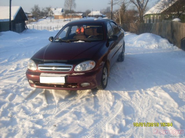 Chevrolet Lanos,  седан,  2008 г. в.,  пробег:  110000 км.,  механическая,  1500 л в городе Западная Двина, фото 1, стоимость: 185 000 руб.