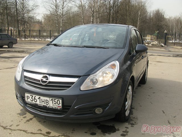 Opel Corsa,  хэтчбек,  2007 г. в.,  пробег:  100150 км.,  механическая,  1.4 л в городе Королёв, фото 2, стоимость: 340 000 руб.