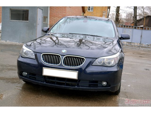 BMW 525,  седан,  2006 г. в.,  пробег:  63000 км.,  автоматическая,  2.5 л в городе Самара, фото 2, BMW