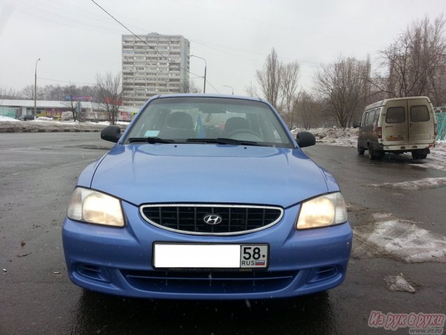 Hyundai Accent,  седан,  2006 г. в.,  пробег:  105000 км.,  механическая,  . 1 л в городе Пенза, фото 5, Пензенская область