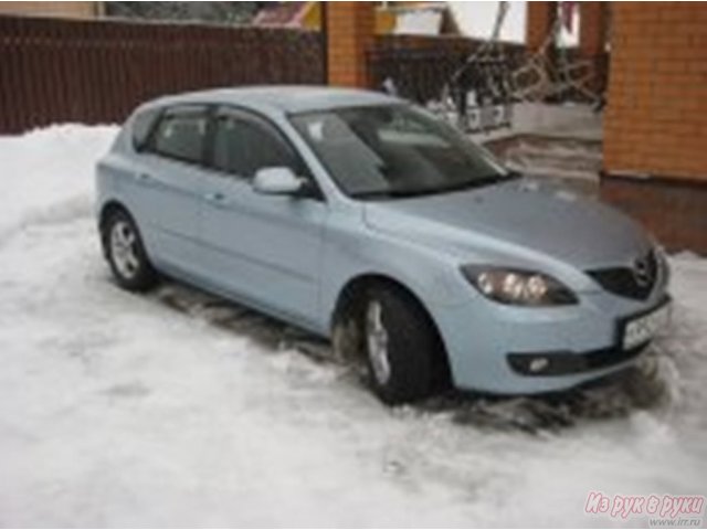 Mazda 3,  хэтчбек,  2007 г. в.,  пробег:  95000 км.,  механическая,  1.6 л в городе Зеленоград, фото 2, стоимость: 390 000 руб.