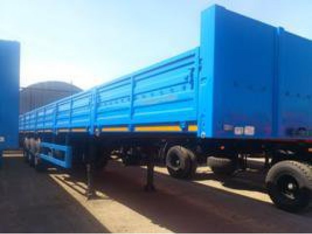 Полуприцеп бортовой СЗАП 93282, г/п 31,5 тонн, 3-х осный, 1-но скатный, с АБС, длина борта 13,5м, доставка в город Набережные Челны ! в городе Набережные Челны, фото 1, стоимость: 840 000 руб.